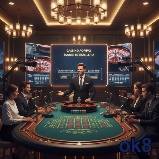 Jogador desfrutando slots inovadores no cassino ok8